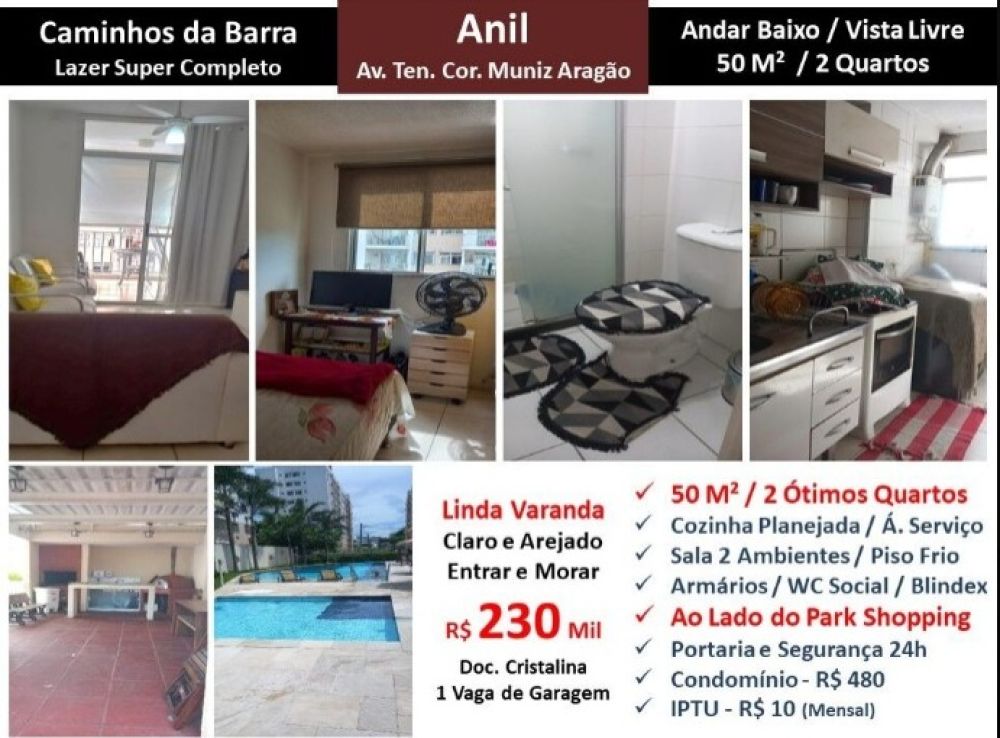 Captação de Apartamento a venda no bairro Anil jacarepagua, Rio de Janeiro, RJ